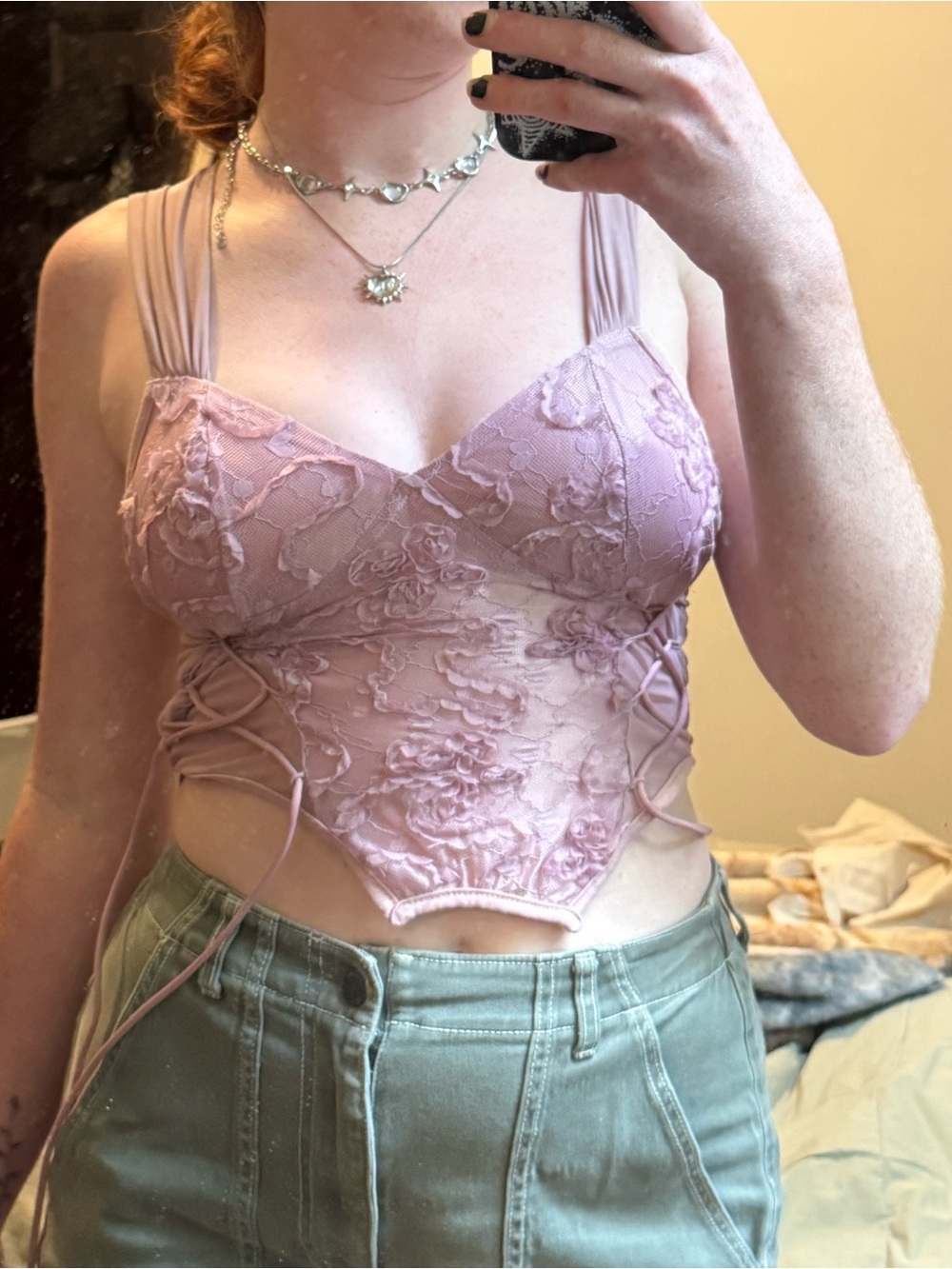 Cider Soft Dusty Pink Top with Subtle Ribbing